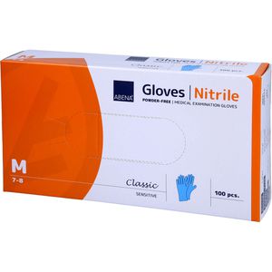 NITRIL U.Handschuhe unster.puderfrei M blau