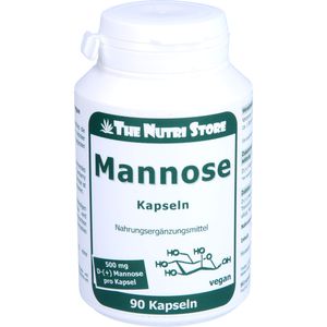 Mannose 500 mg vegetarische Kapseln 90 St