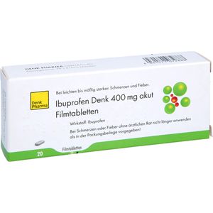 IBUPROFEN Denk 400 mg akut Filmtabletten