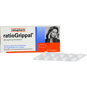 Ratiogrippal 200 mg/30 mg Filmtabletten 20 St