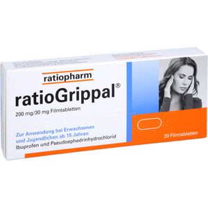 Ratiogrippal 200 mg/30 mg Filmtabletten 20 St