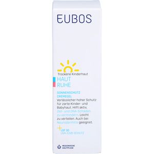 EUBOS HAUT RUHE Sonnenschutz CremeGel LSF 30 + UVA