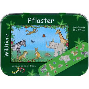 KINDERPFLASTER Wildtiere Dose