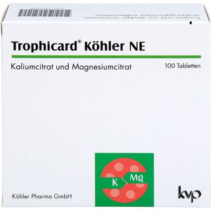 TROPHICARD Köhler NE Tabletten