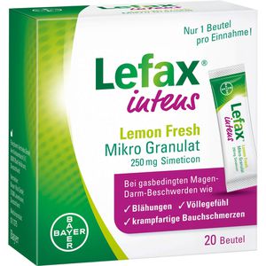 LEFAX intens Micro granule cu gust de lamaie 250 mg Sim.