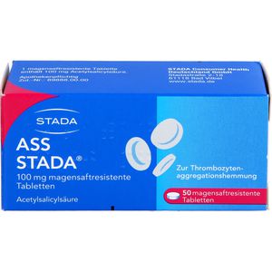 Ass Stada 100 mg magensaftresistente Tabletten 50 St 50 St