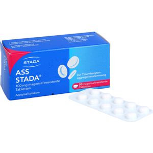 Ass Stada 100 mg magensaftresistente Tabletten 50 St
