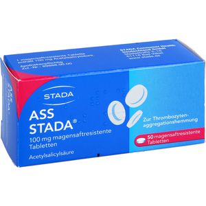 Ass Stada 100 mg magensaftresistente Tabletten 50 St