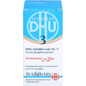 BIOCHEMIE DHU 3 Ferrum phosphoricum D 12 Globuli