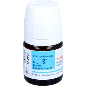 BIOCHEMIE DHU 3 Ferrum phosphoricum D 12 Globuli