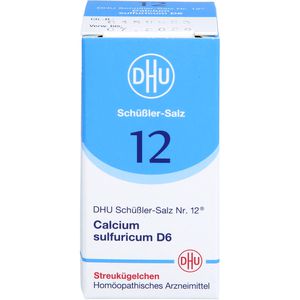 Biochemie Dhu 12 Calcium sulfuricum D 6 Globuli 10 g 10 g