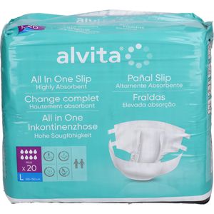 ALVITA All-in-One Inkontinenzhose maxi large Nacht