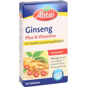 ABTEI Ginseng Plus B-Vitamine Tabletten