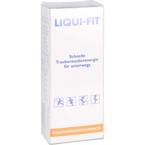 LIQUI FIT flüssige Zuckerlösung Orange Beutel