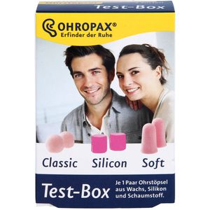 OHROPAX Test-Box 3 Sorten Ohrstöpsel