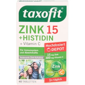 TAXOFIT Zink+Histidin Depot Tabletten