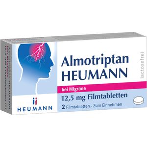 ALMOTRIPTAN Heumann bei Migräne 12,5 mg Filmtabl.