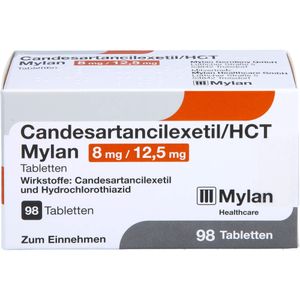 CANDESARTANCILEXETIL/HCT Mylan 8 mg/12,5 mg Tabl.