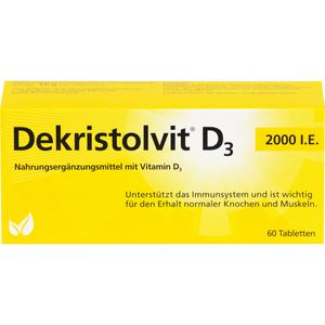 DEKRISTOLVIT D3 2.000 I.E. Tabletten