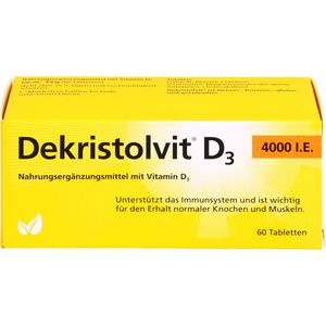 DEKRISTOLVIT D3 4.000 I.E. Tabletten