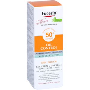 EUCERIN Sun Gel-Creme Oil Contr.Anti-Gl.Eff.LSF50+