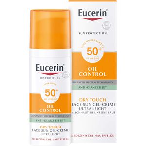 EUCERIN Sun Gel-Creme Oil Contr.Anti-Gl.Eff.LSF50+