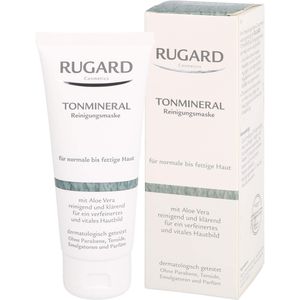 RUGARD Tonmineral Reinig.Maske f.norm.-fet.Haut