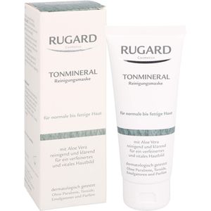 RUGARD Tonmineral Reinig.Maske f.norm.-fet.Haut