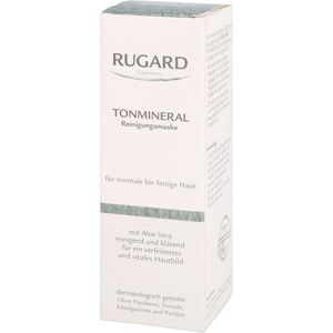 RUGARD Tonmineral Reinig.Maske f.norm.-fet.Haut