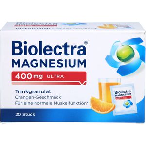 BIOLECTRA Magnesium 400 mg ultra Trinkgran.Orange