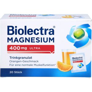     BIOLECTRA Magnesium 400 mg ultra Trinkgran.Orange
