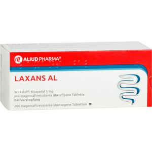 LAXANS AL magensaftresistente überzogene Tabletten