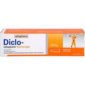 Diclo-Ratiopharm Schmerzgel 150 g 150 g