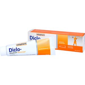 DICLO-RATIOPHARM żel przeciwbólowy