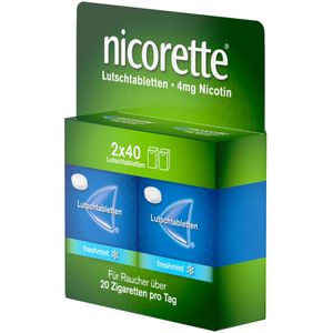 NICORETTE freshmint 4 mg Lutschtabletten gepresst