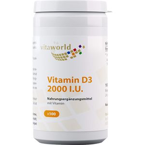 Vitamin D3 2.000 I.E. Kapseln 100 St