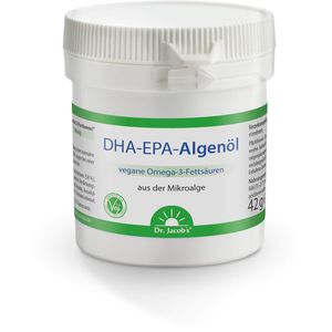 DHA-EPA-Algenöl Dr.Jacob's Kapseln