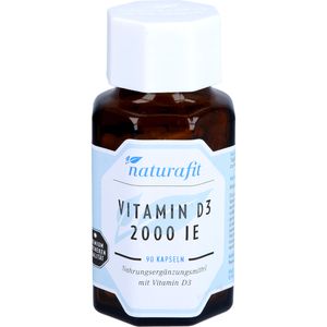 NATURAFIT Vitamin D3 2.000 I.E. Kapseln