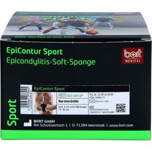 BORT EpiContur SPORT Epicon.Soft-Spange schw./grün
