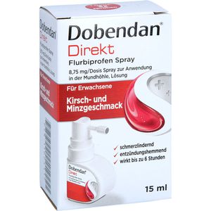 DOBENDAN Direkt Flurbiprofen Spray 8.75mg/dos.mond