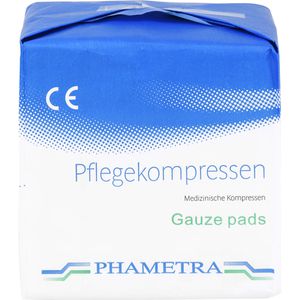 PFLEGEKOMPRESSEN Vlies 10x10 cm unsteril 4fach