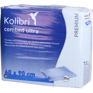 KOLIBRI combed Krankenunt.premium ultra 60x90 cm