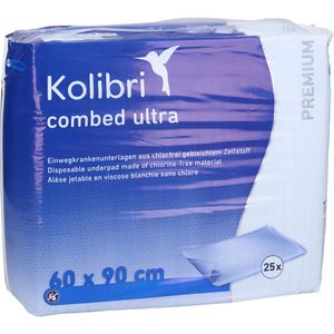 KOLIBRI combed Krankenunt.premium ultra 60x90 cm