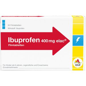 IBUPROFEN 400 mg elac Filmtabletten
