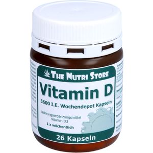 VITAMIN D 5.600 I.E. Wochendepot Kapseln