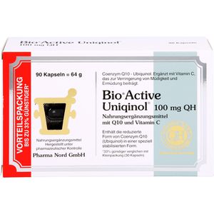 BIO ACTIVE Uniqinol 100 mg QH Pharma Nord Kapseln