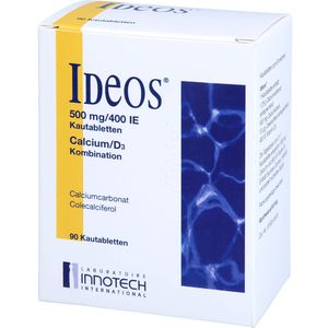 IDEOS 500 mg/400 I.E. Kautabletten