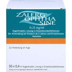 ZALERG ophtha sine Augentr.Einzeldosispipetten