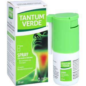 TANTUM VERDE 1,5 mg/ml spray do stosowania w jamie ustnej 30ml