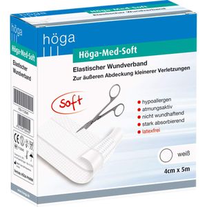 HÖGA-MED soft Wundpflaster 4 cmx5 m hypo.